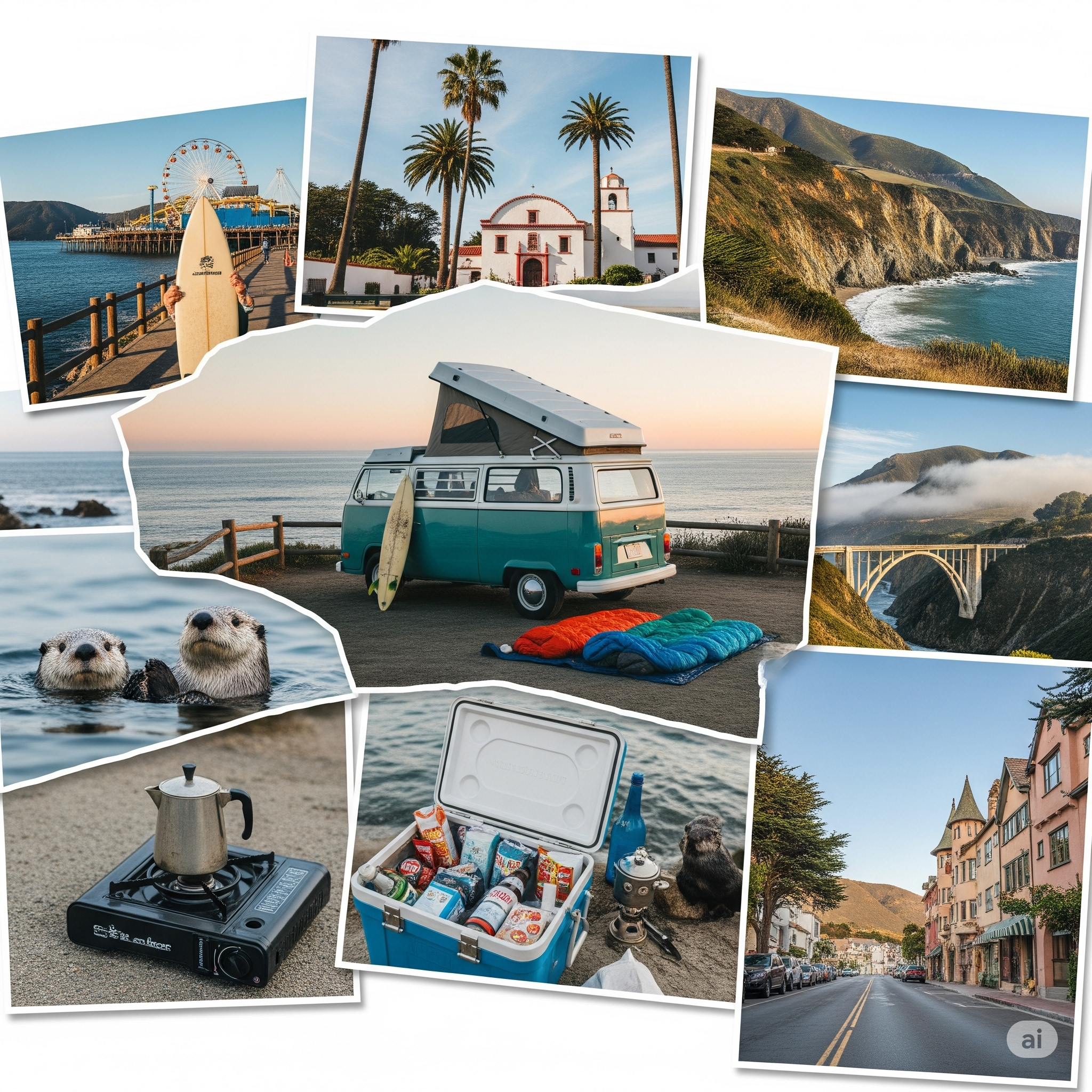 Pacific Coast Highway Tesla Roadtrip - Big Sur und Kalifornien